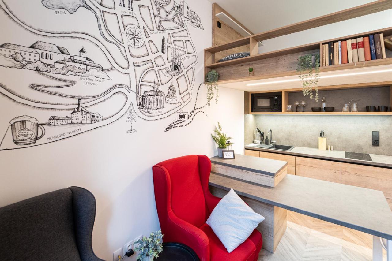 Brno City Apartment Near Malinovskeho Square Екстериор снимка