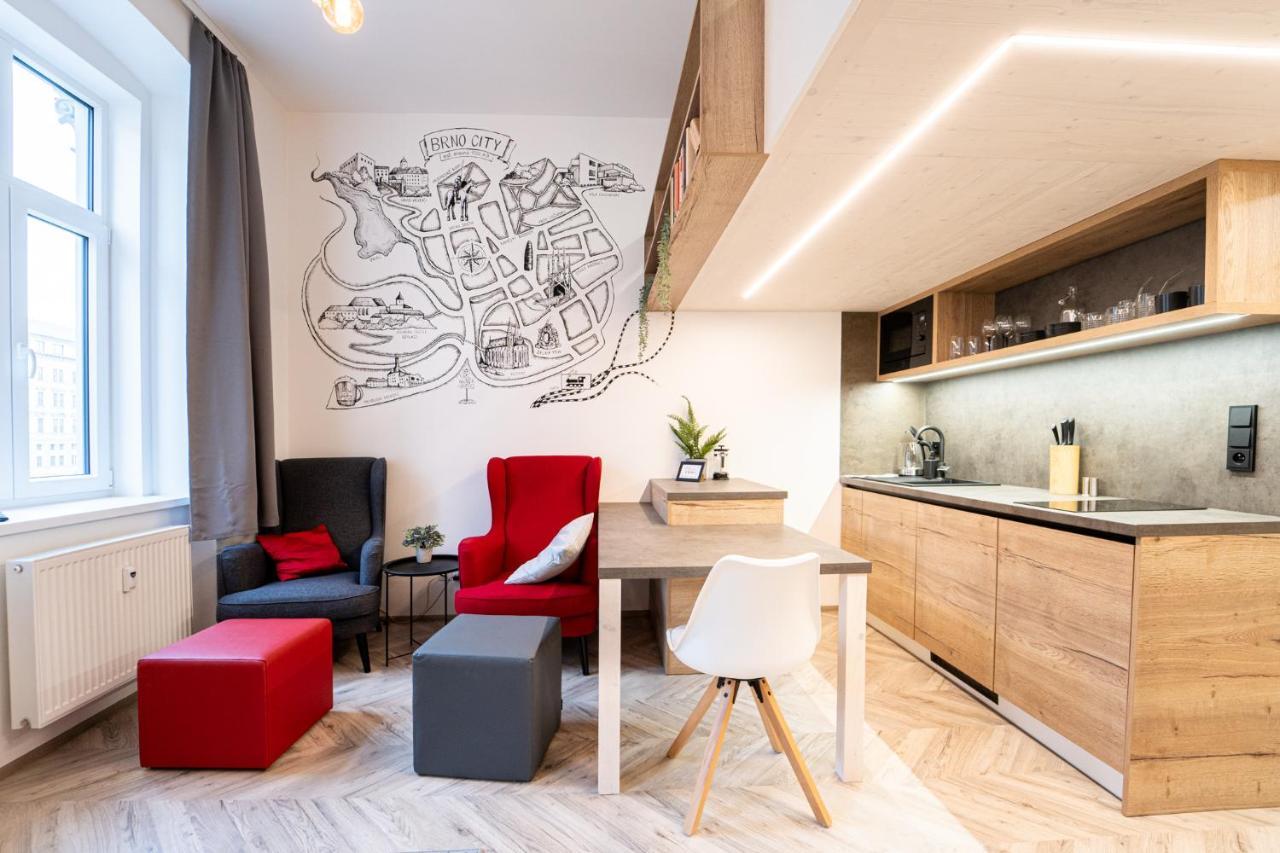 Brno City Apartment Near Malinovskeho Square Екстериор снимка