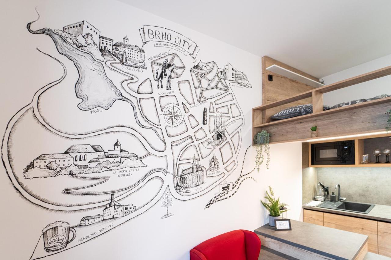 Brno City Apartment Near Malinovskeho Square Екстериор снимка